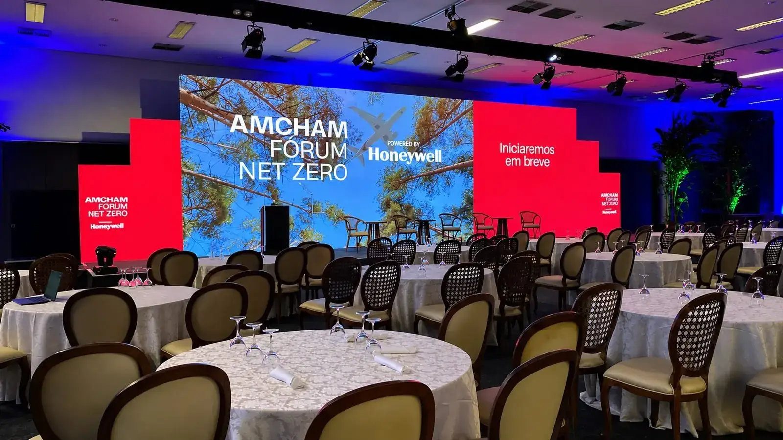 Painel de LED para eventos