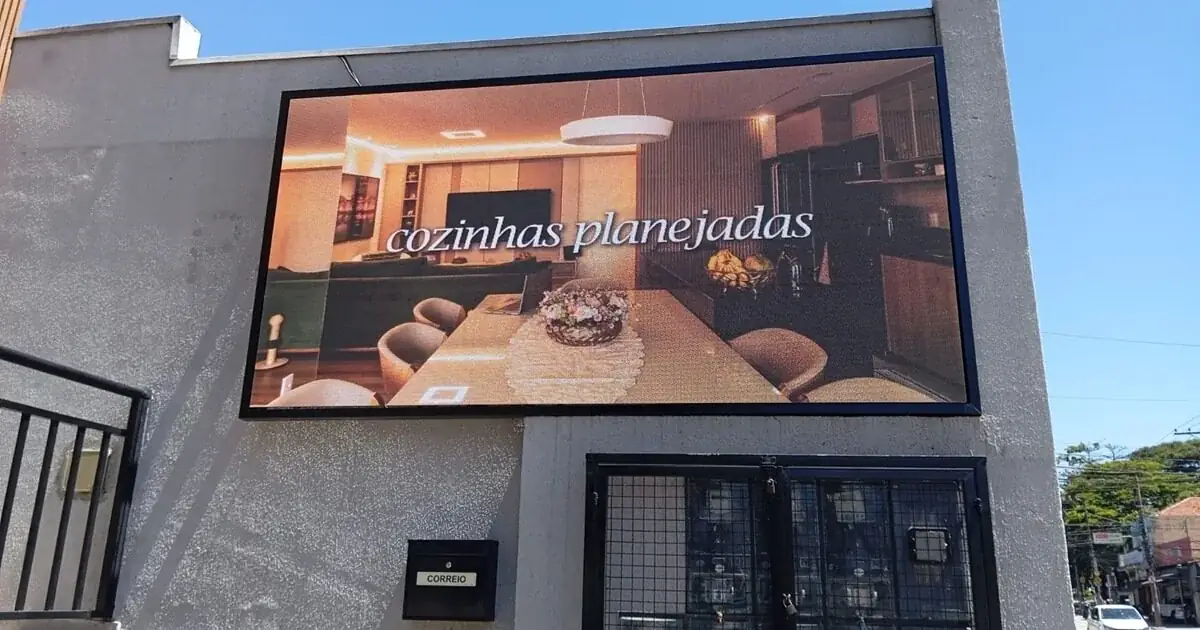 Painel de LED para propaganda