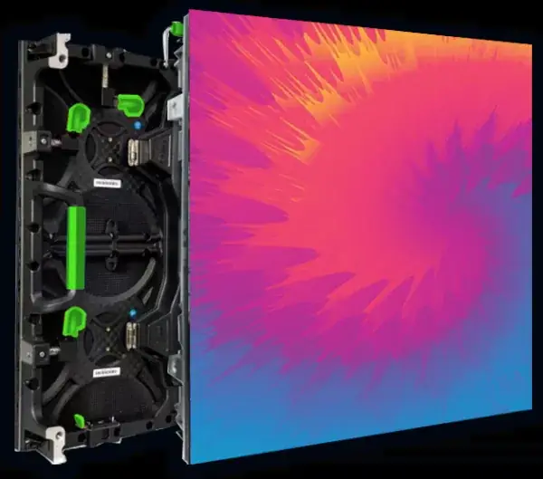 Painel de LED curvo flexível